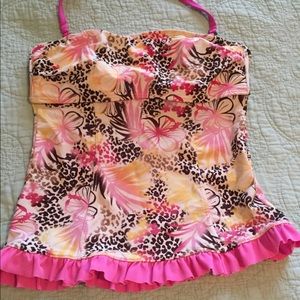 Girls bathing suit top.